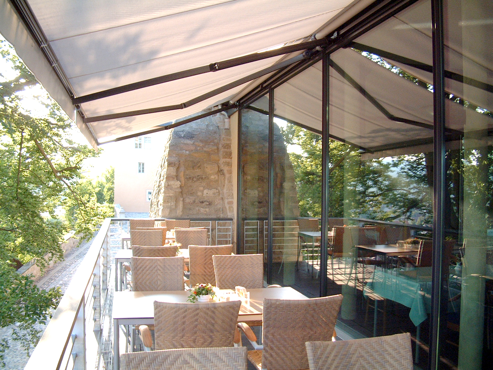 Terrasse Schlosscafé Rudolstadt