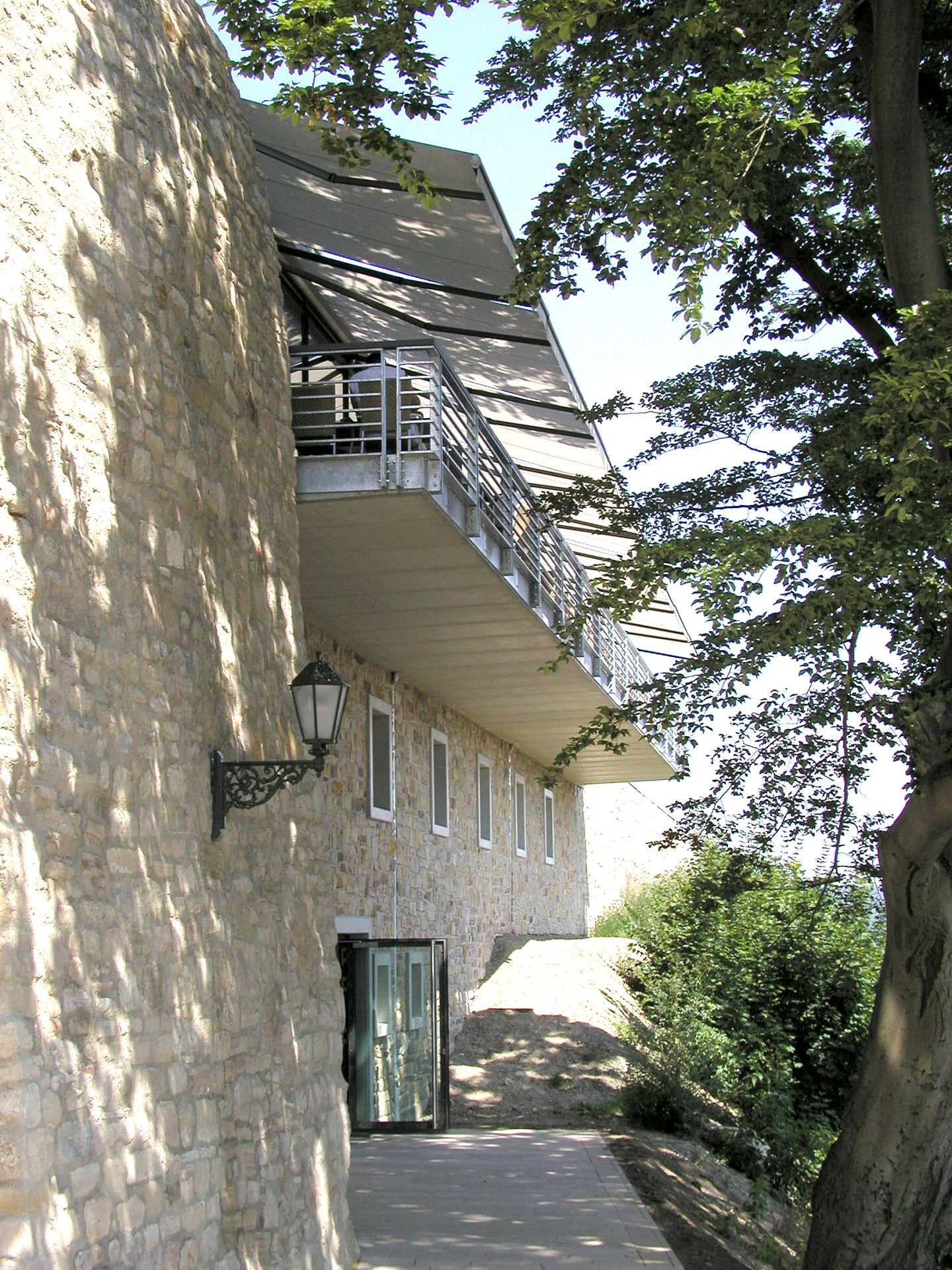Terrasse des Schlosscafé Rudolstadt