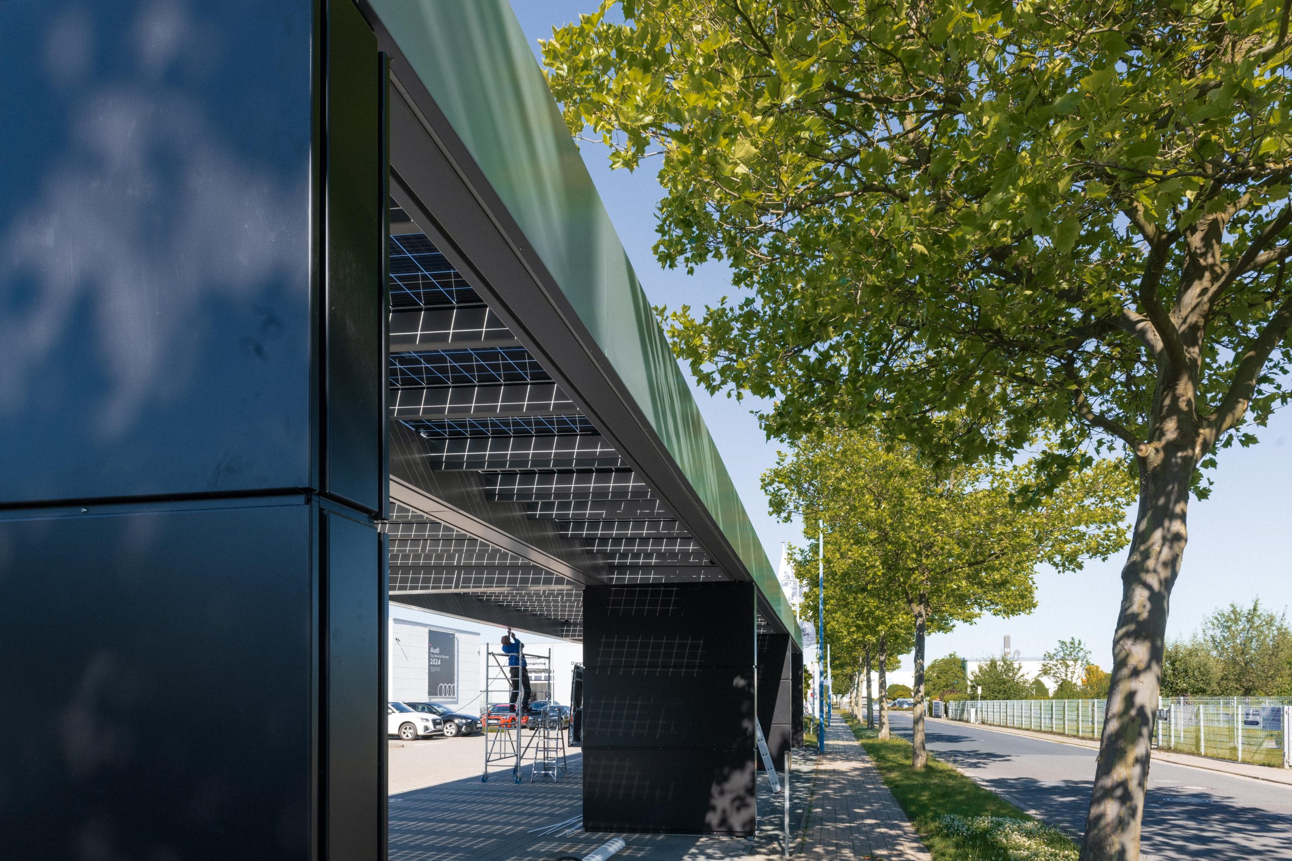 Solarcarport in Gotha