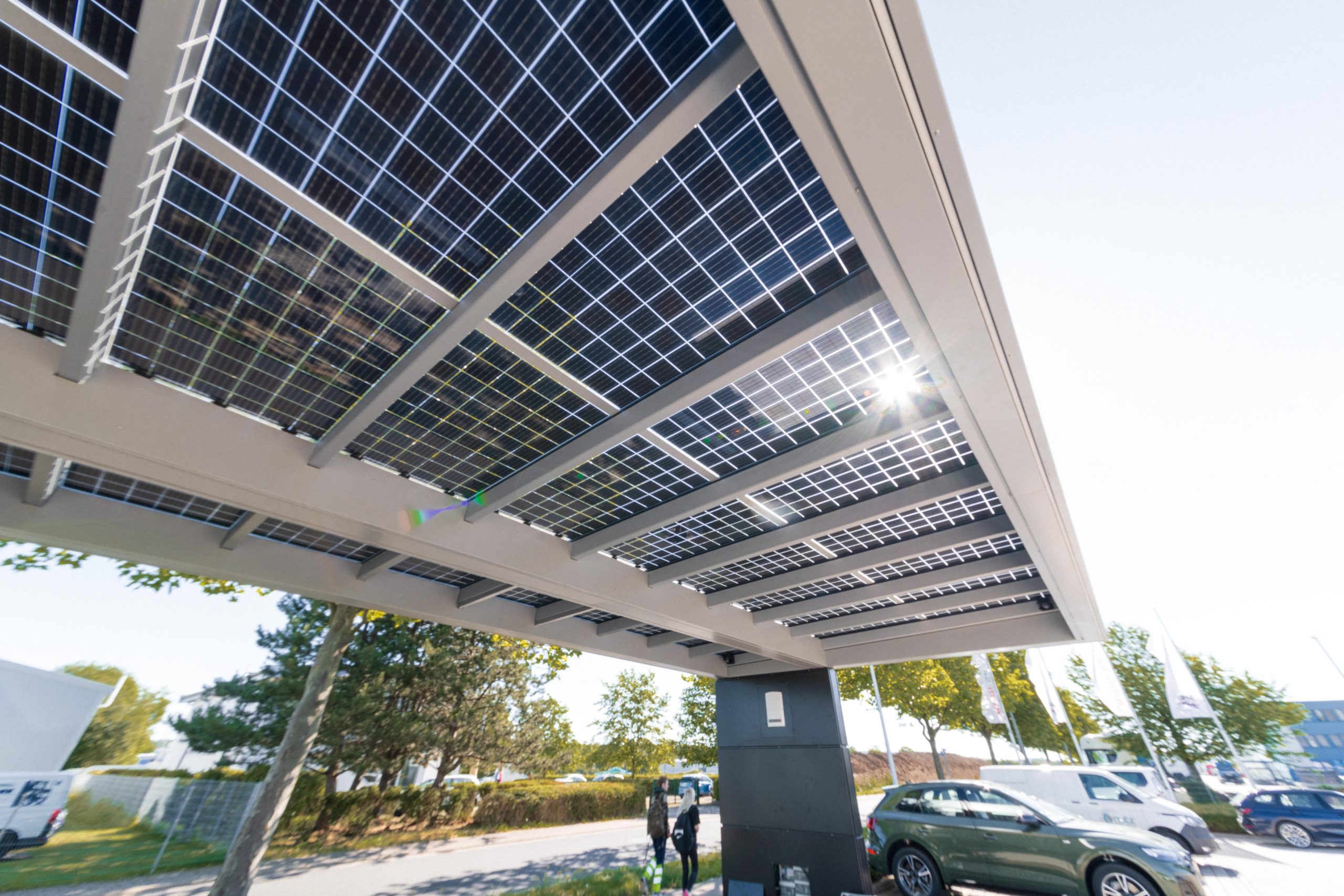 Solarcarport in Gotha
