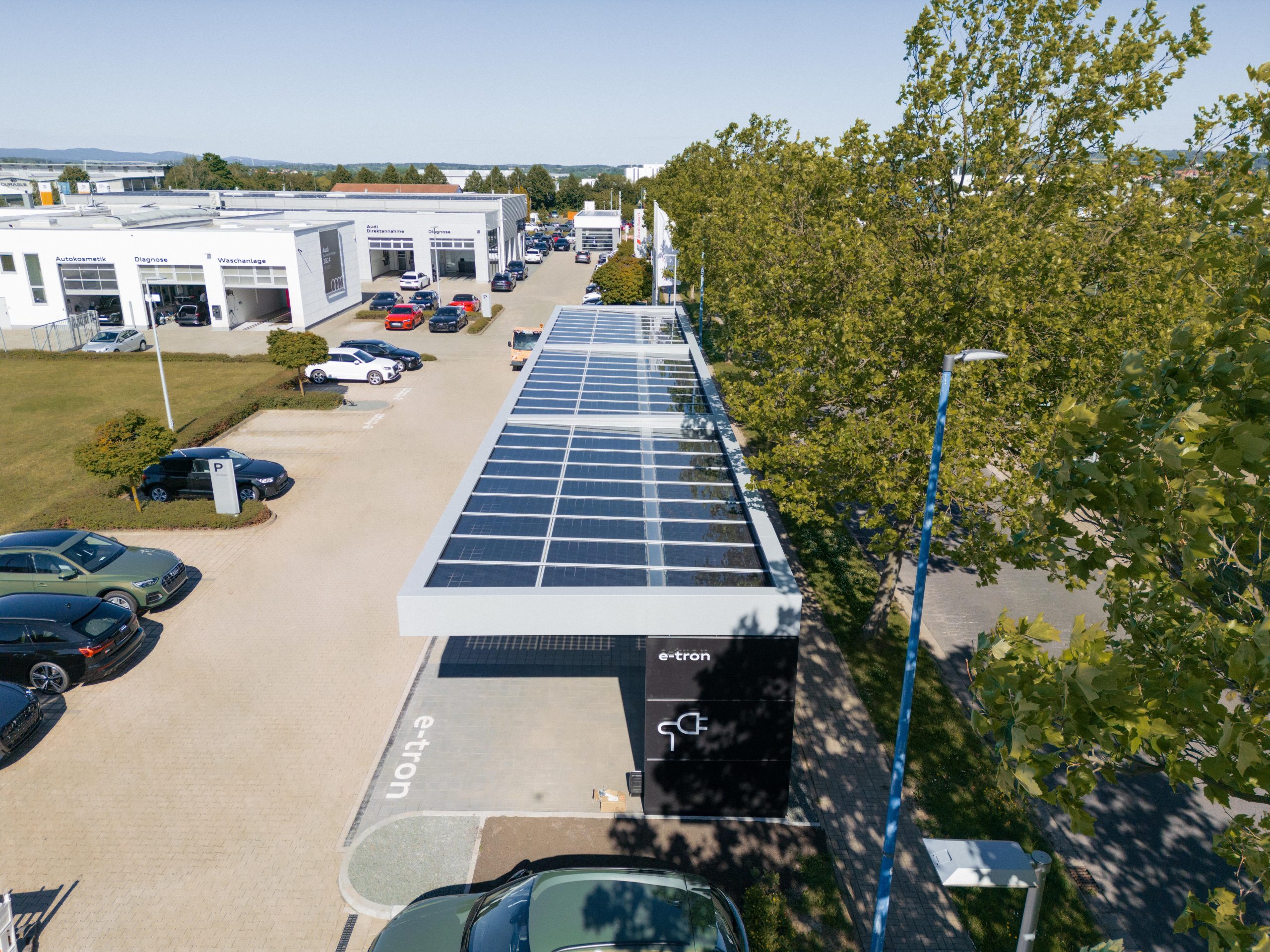Solarcarport in Gotha