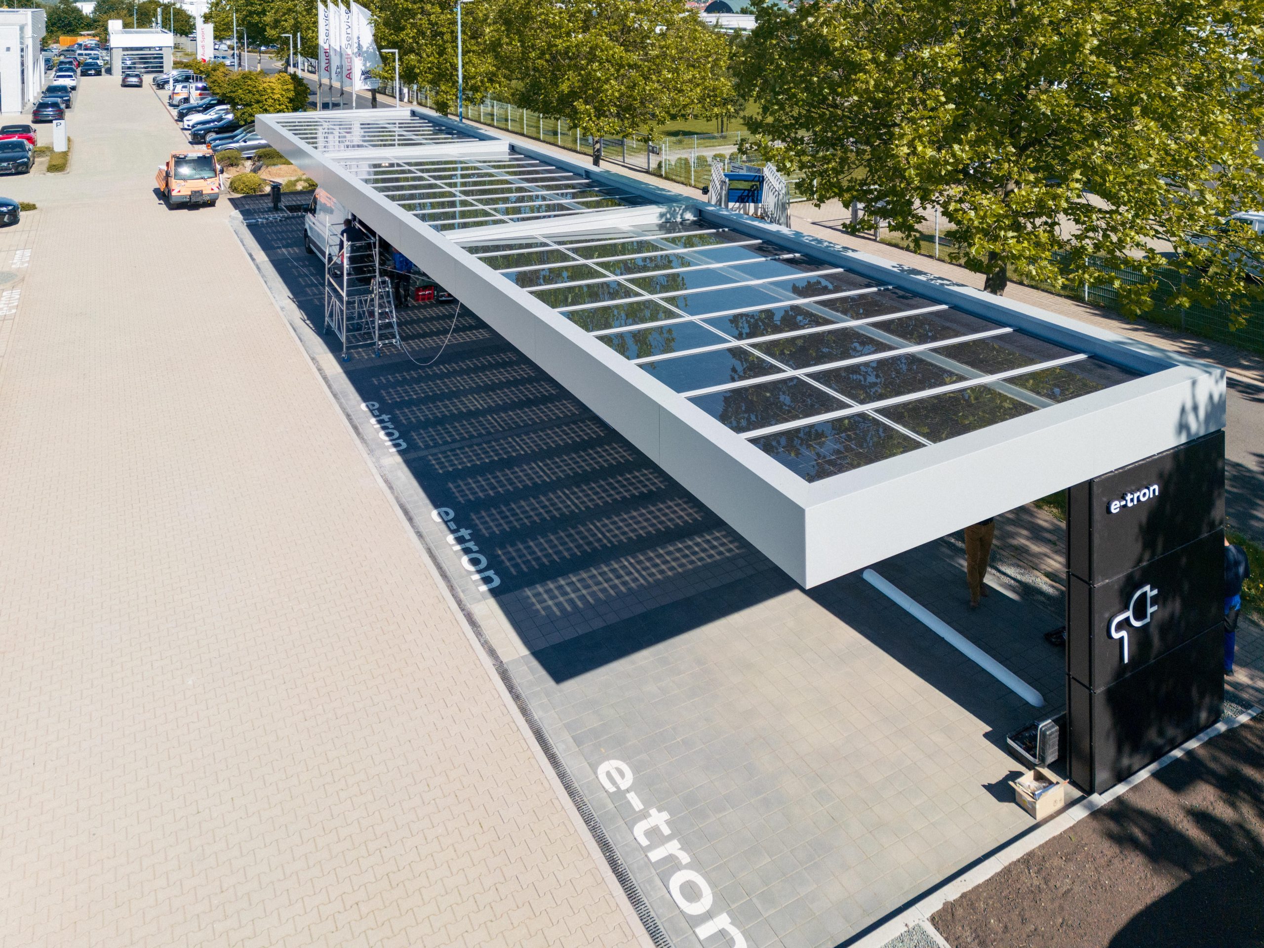 Solarcarport in Gotha